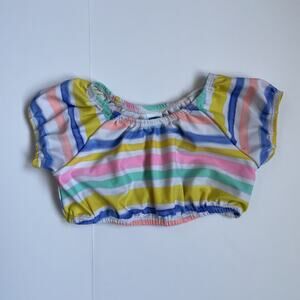Old Navy Striped Swim Top